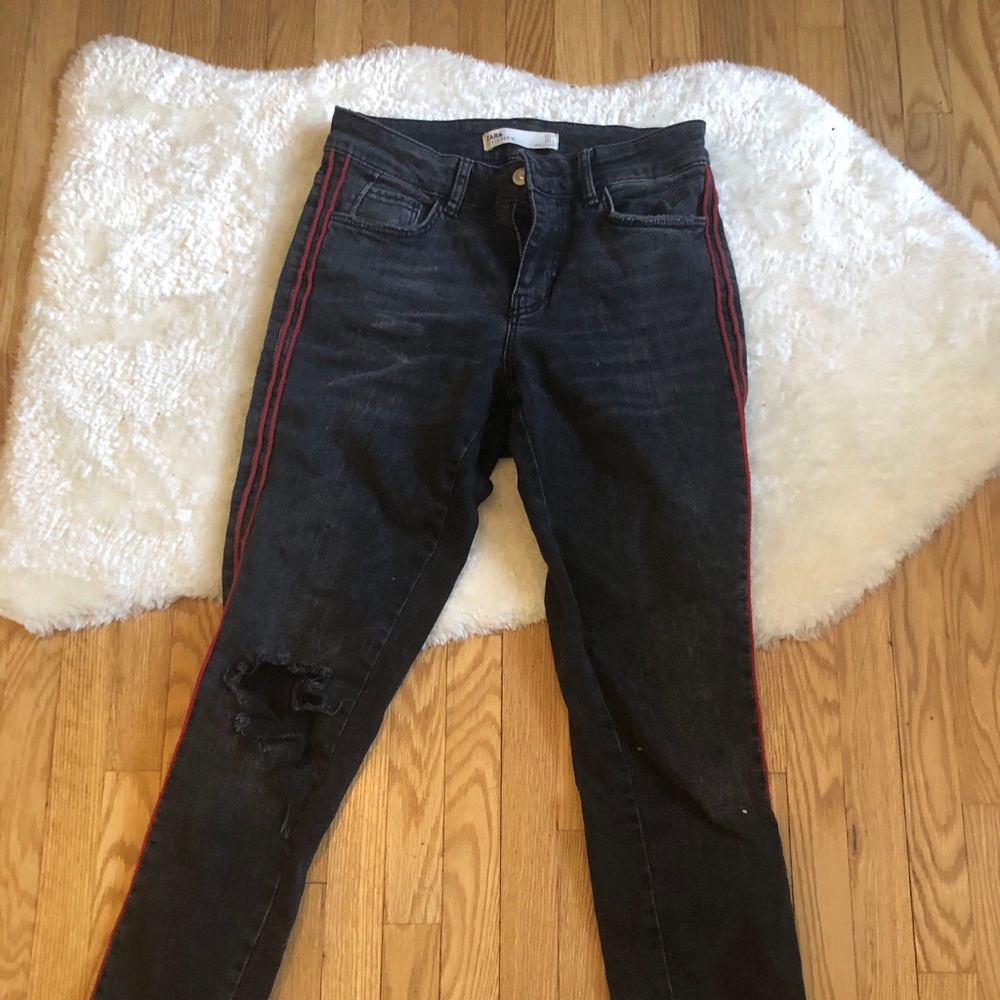 Zara straight/skinny jeans